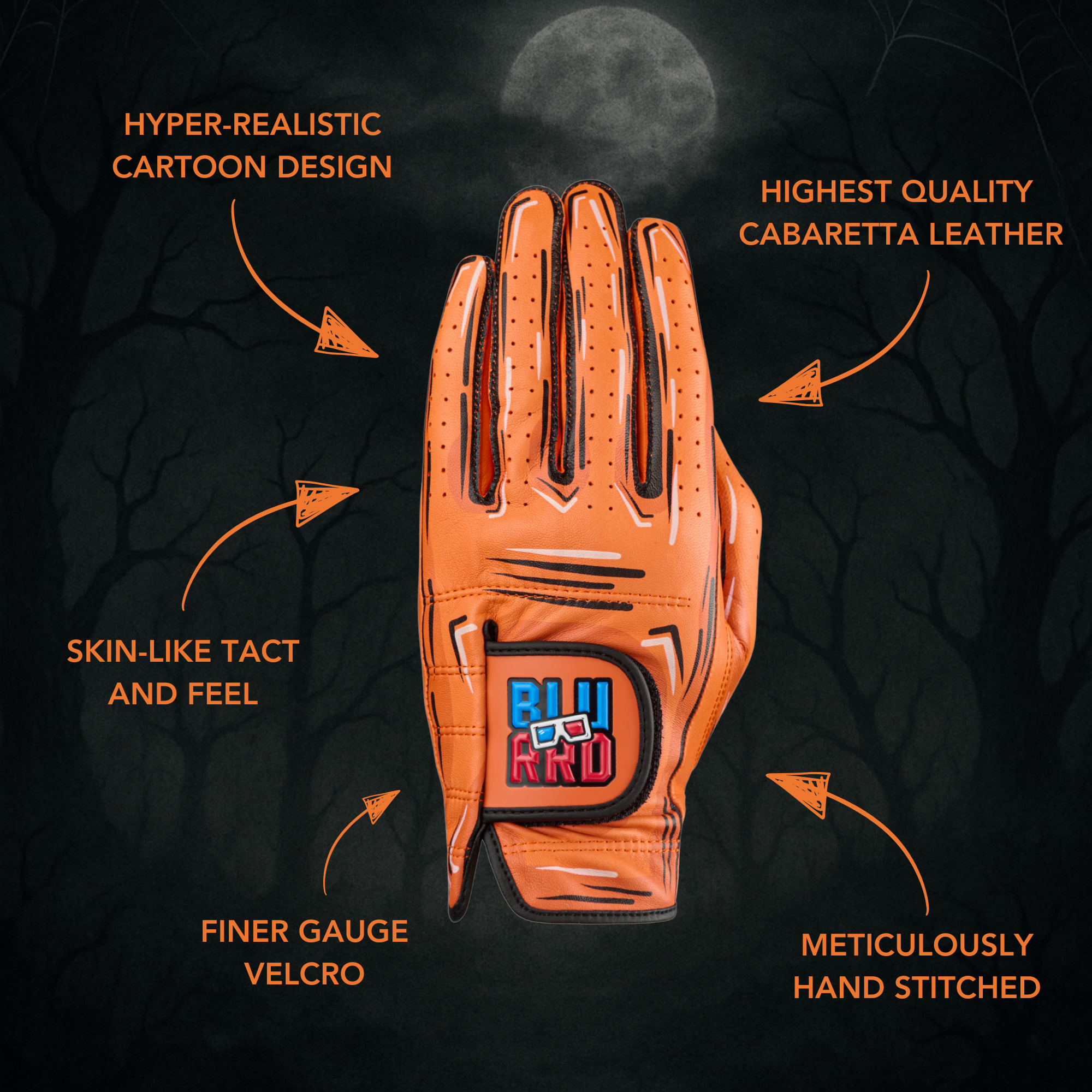 THE SLICK RICK - AKA SPOOKY TOON GOLF GLOVE