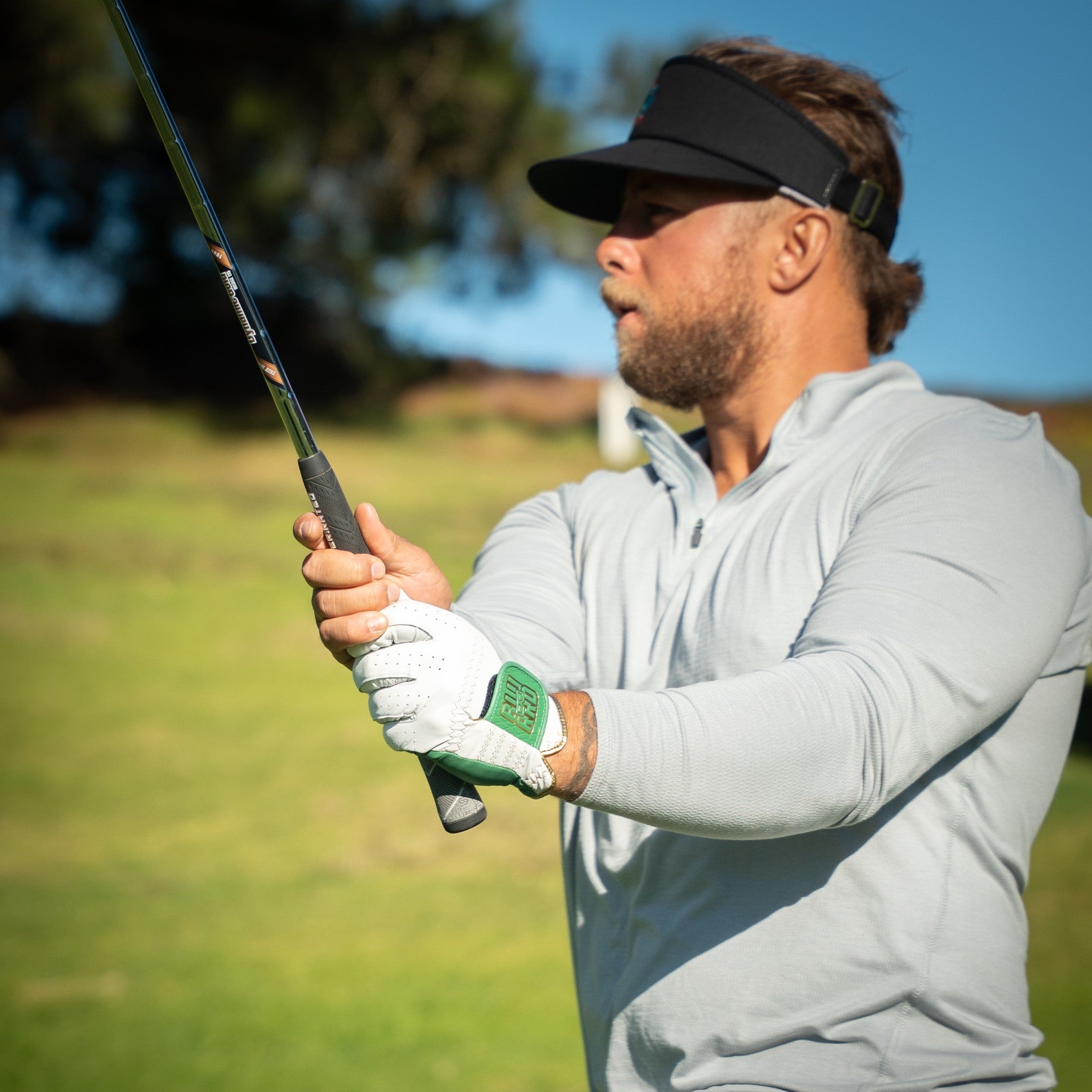 THE 24K GOLF GLOVE - GREEN/WHITE - 2 PACK