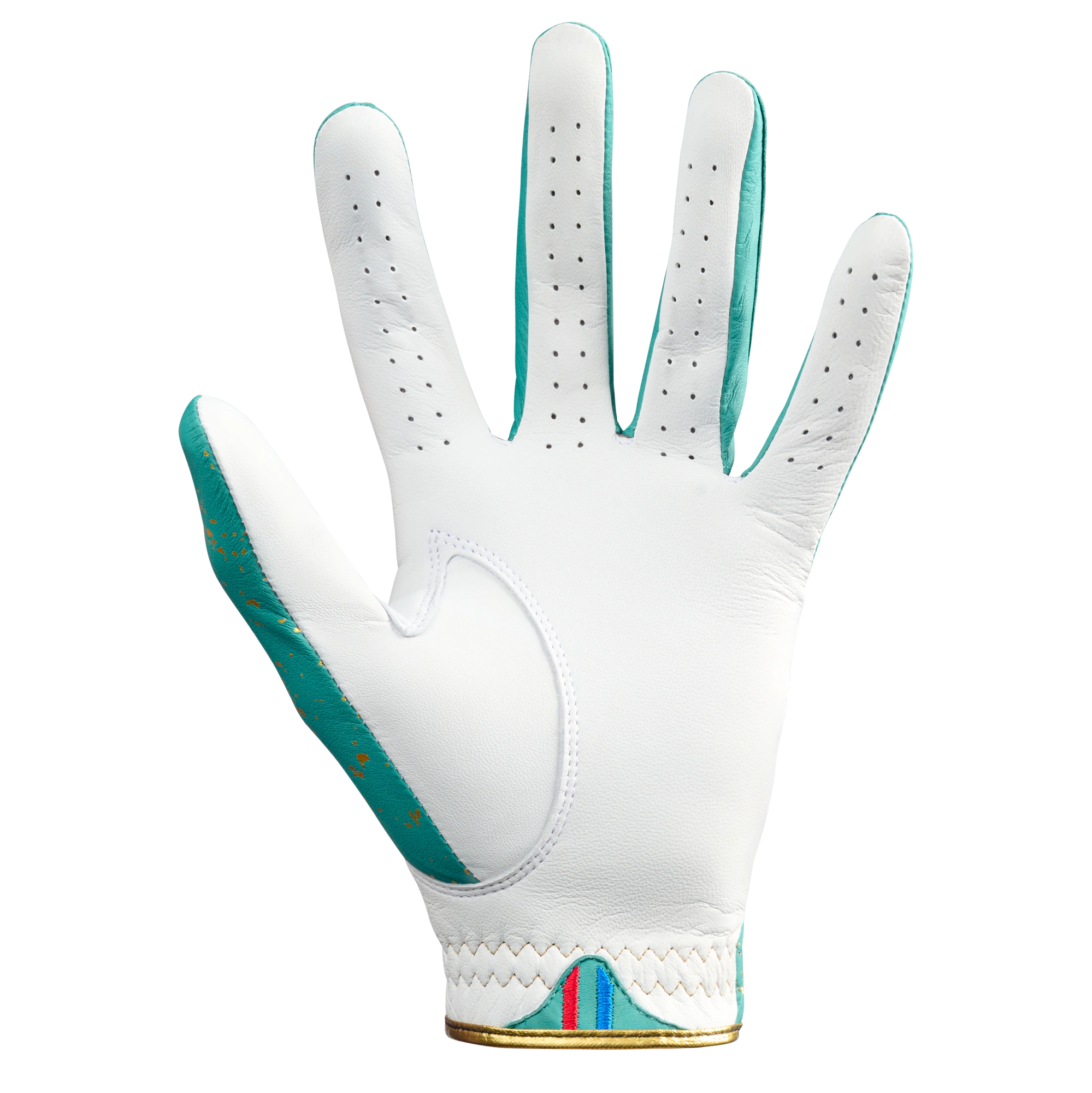 THE 24K GOLF GLOVE - SEAFOAM/WHITE - 2 PACK