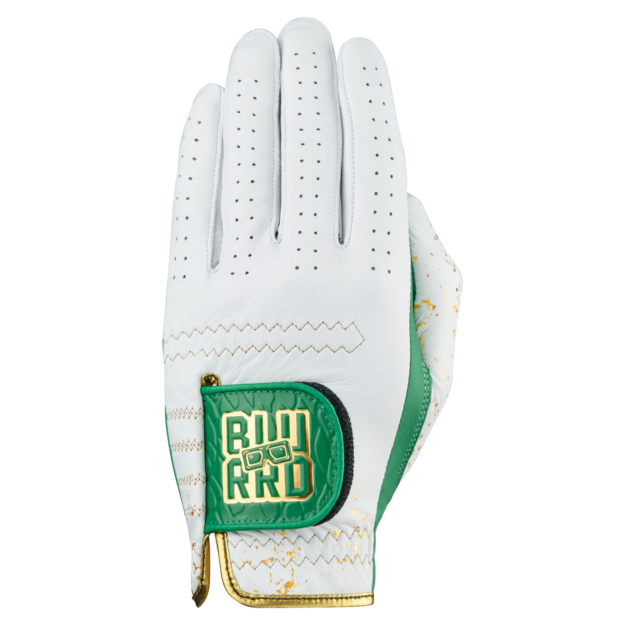THE 24K GOLF GLOVE - GREEN/WHITE - 2 PACK