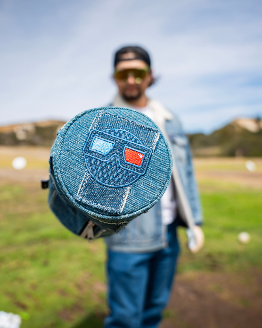 THE PATCH'D DENIM BARREL DRIVER COVER