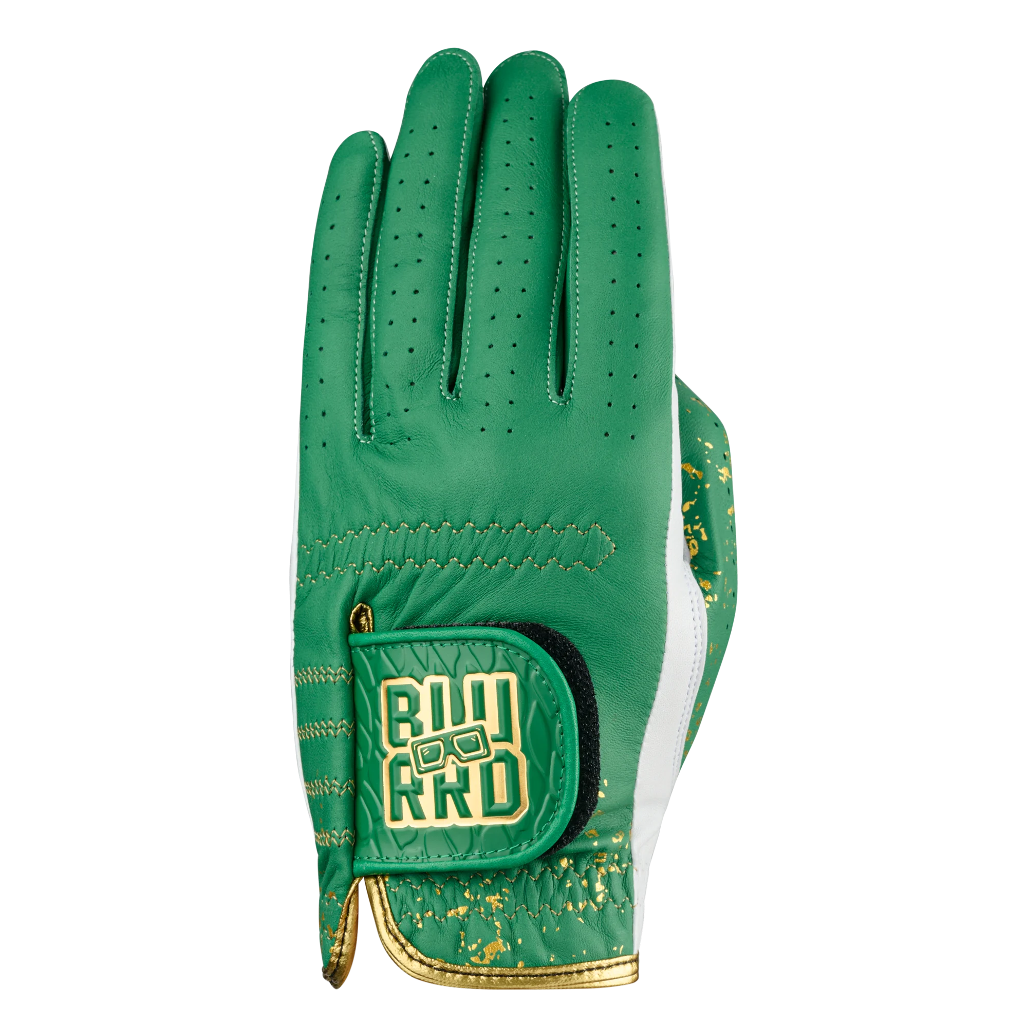THE 24K GOLF GLOVE - GREEN/WHITE - 2 PACK