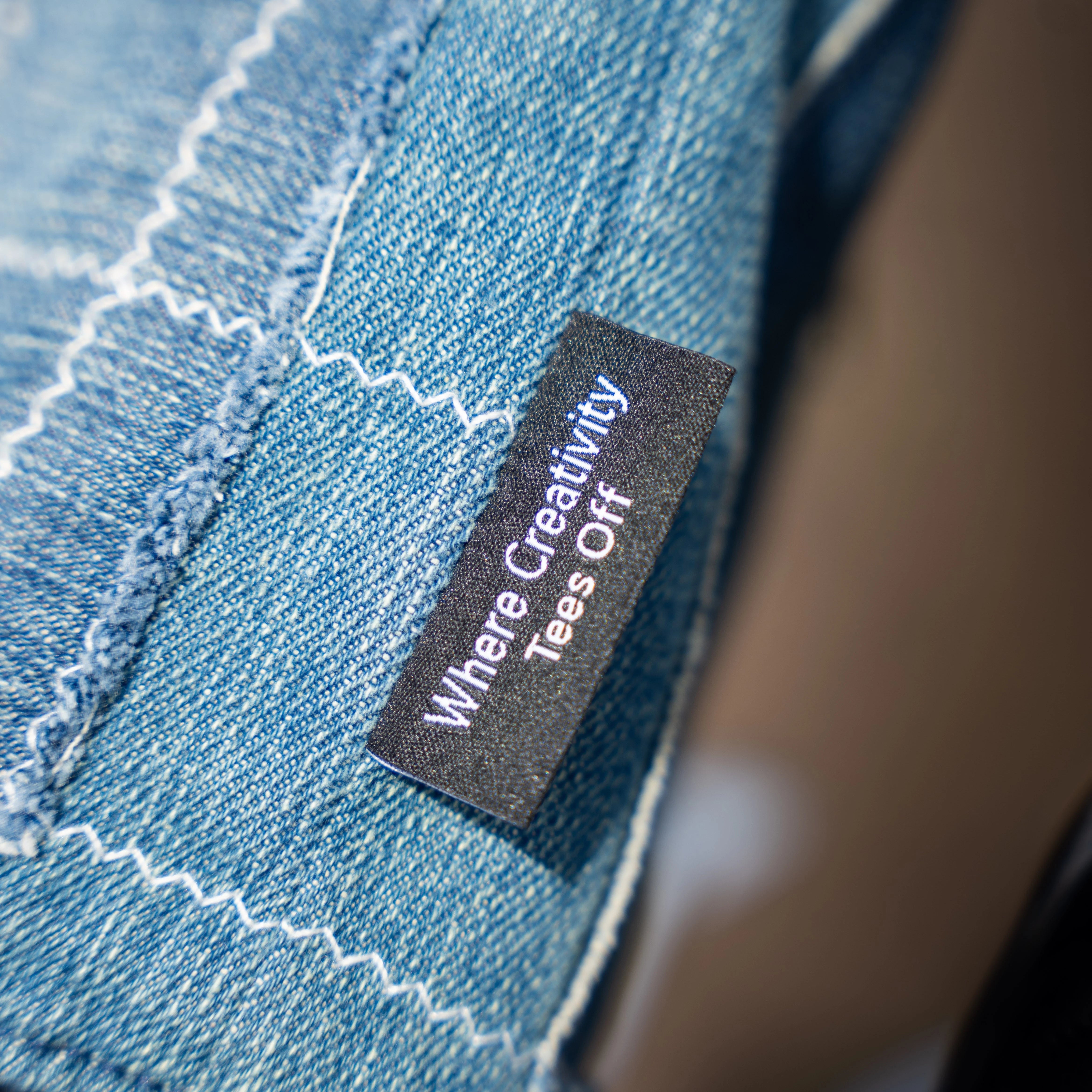 THE PATCH'D DENIM BARREL DRIVER COVER