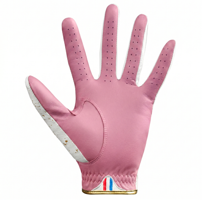 THE 24K GOLF GLOVE - PINK/WHITE - 2 PACK