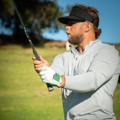 THE 24K GOLF GLOVE - GREEN/WHITE - 2 PACK