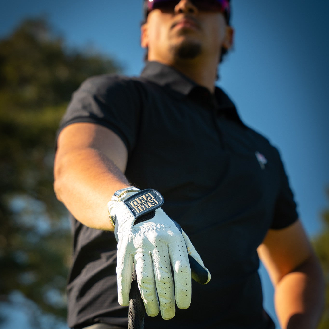 THE 24K GOLF GLOVE - NAVY/WHITE - 2 PACK