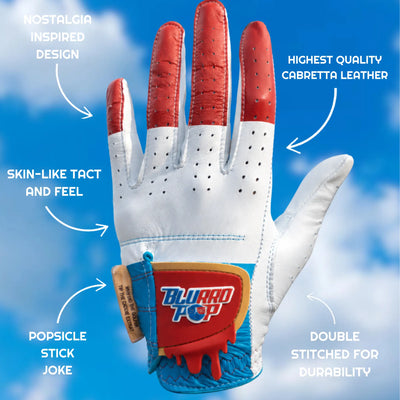 THE BLURRD POP GOLF GLOVE - 2-PACK