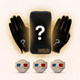 1 GLOVE CASE + 2 GLOVES + 3 BALL MARKERS