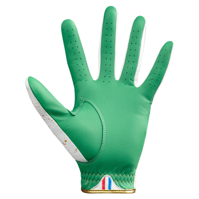 THE 24K GOLF GLOVE - GREEN/WHITE - 2 PACK