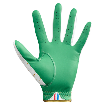 THE 24K GOLF GLOVE - GREEN/WHITE - 2 PACK