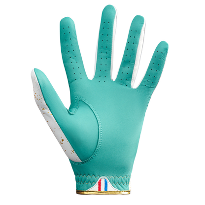 THE 24K GOLF GLOVE - SEAFOAM/WHITE - 2 PACK