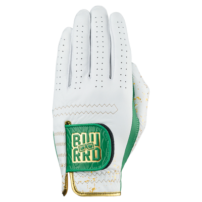 THE 24K GOLF GLOVE - GREEN/WHITE - 2 PACK