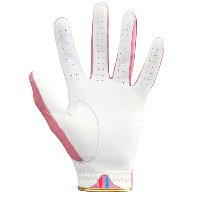 THE 24K GOLF GLOVE - PINK/WHITE - 2 PACK