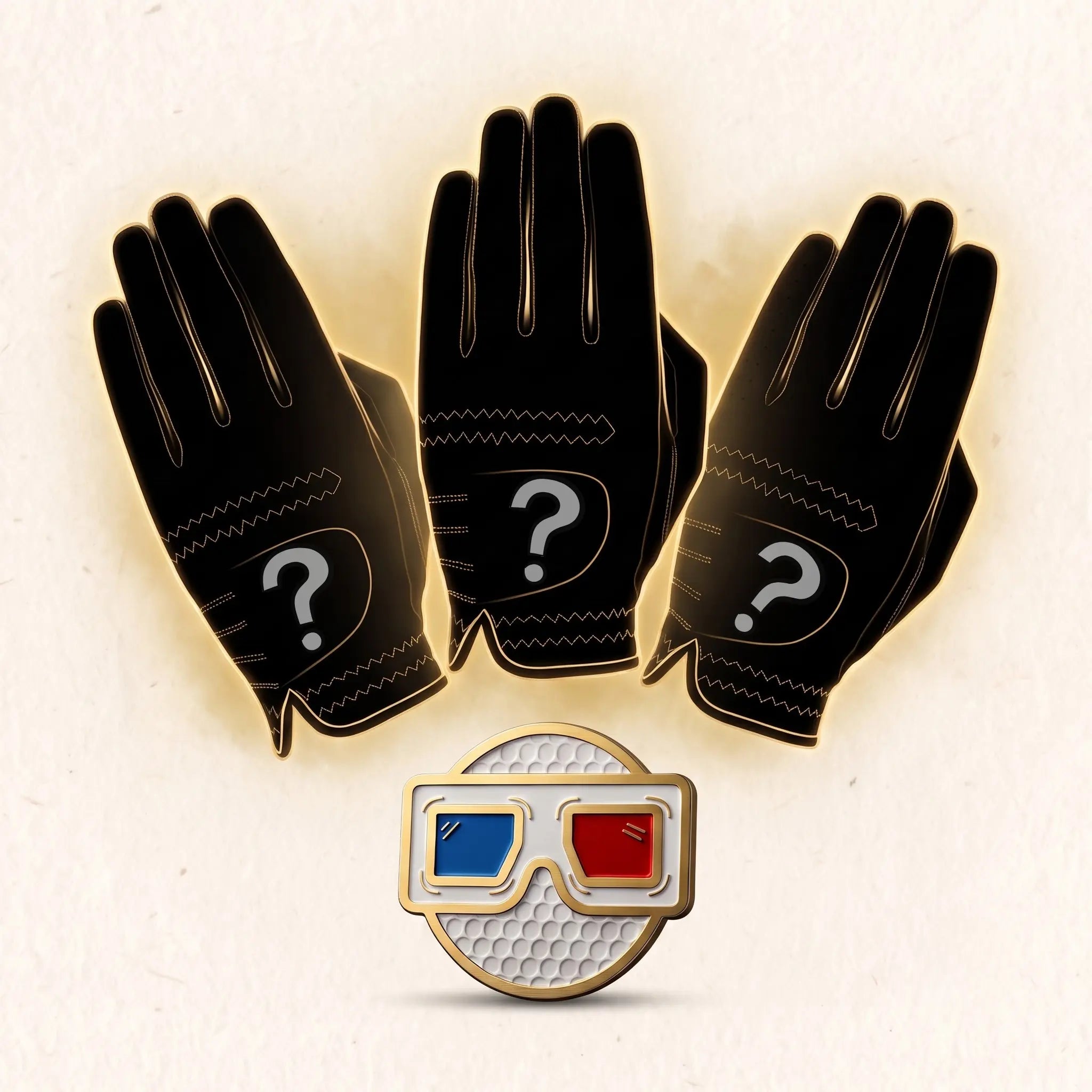 MYSTERY PACK - 3 GLOVES + 1 BALL MARKER
