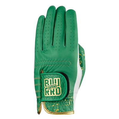 THE 24K GOLF GLOVE - GREEN/WHITE - 2 PACK